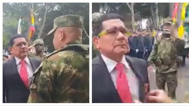 Capitán involucrado en alianzas con paramilitares recibe medalla.