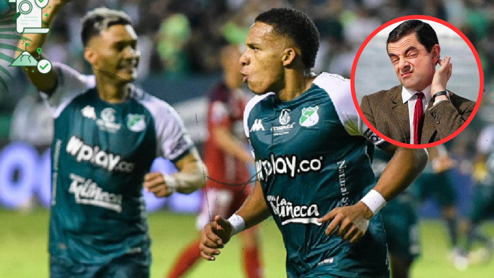 El doble de Mr. Bean es hincha del Deportivo Cali
