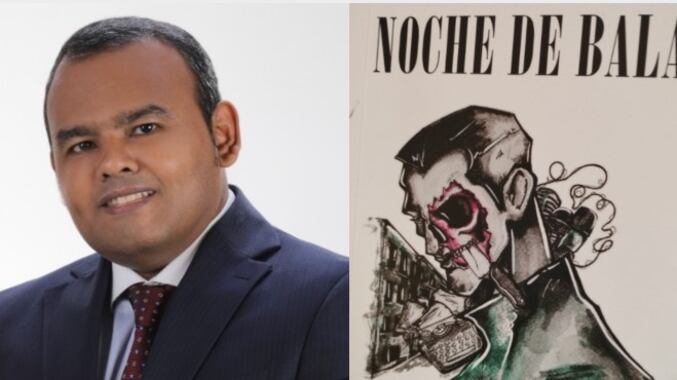 El escritor Isaías Molina presenta su novela ‘Noche de bala’.