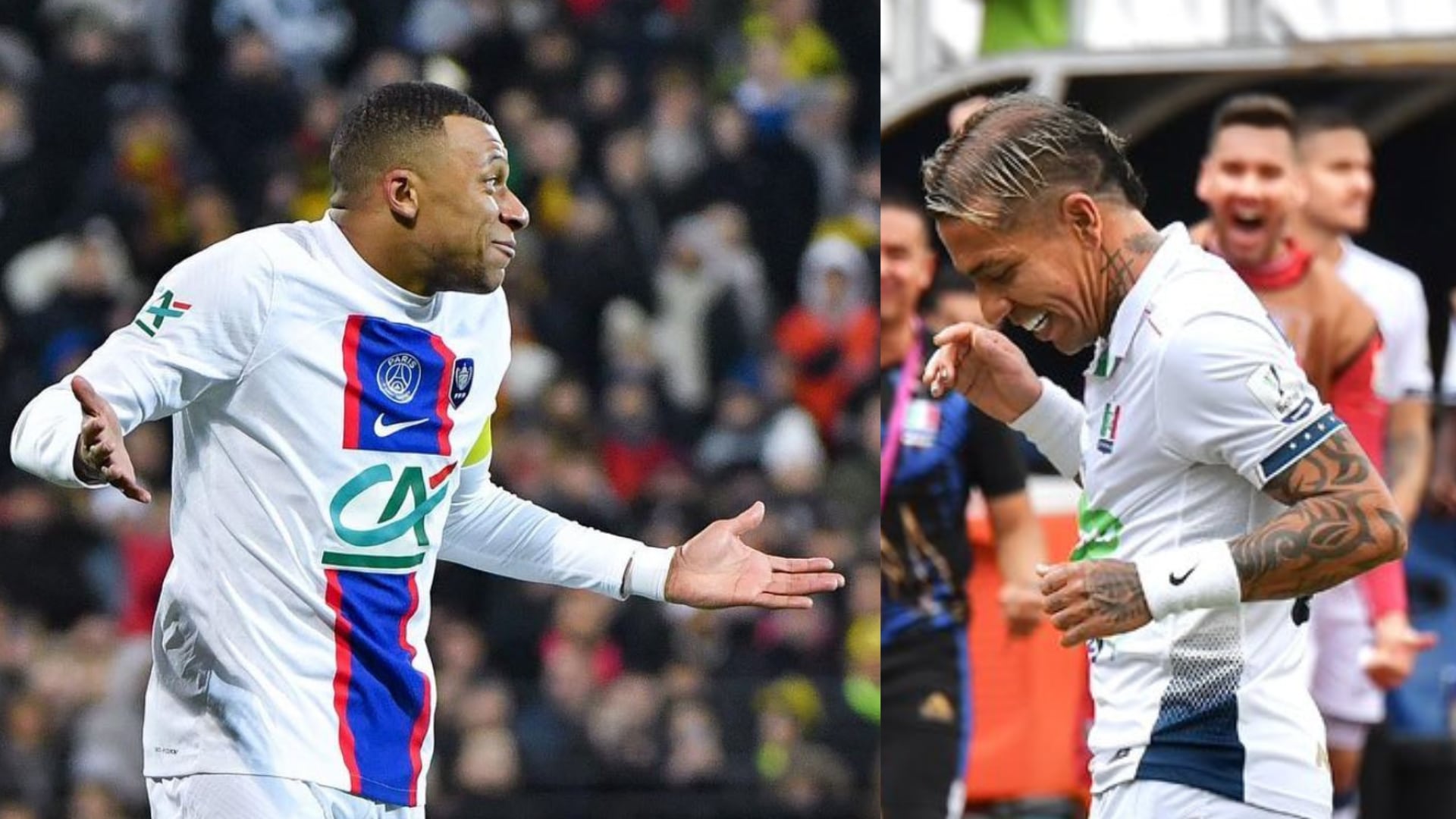 Dayro Moreno llegó a 200 goles en la primera división del fútbol colombiano y Kylian Mbappé hizo algo muy parecido con el Paris Saint-Germain.