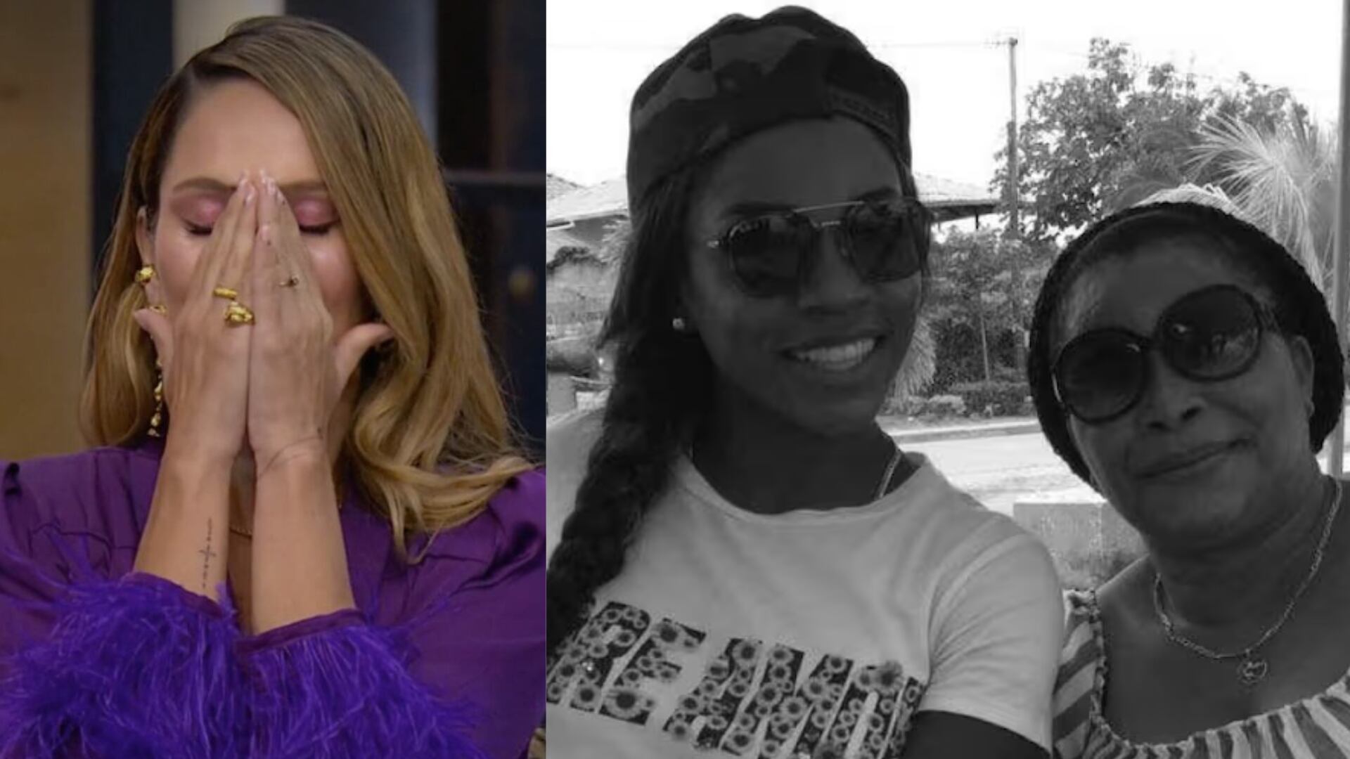 Claudia Bahamón le envió su pésame a Caterine Ibargüen por la muerte de su madre