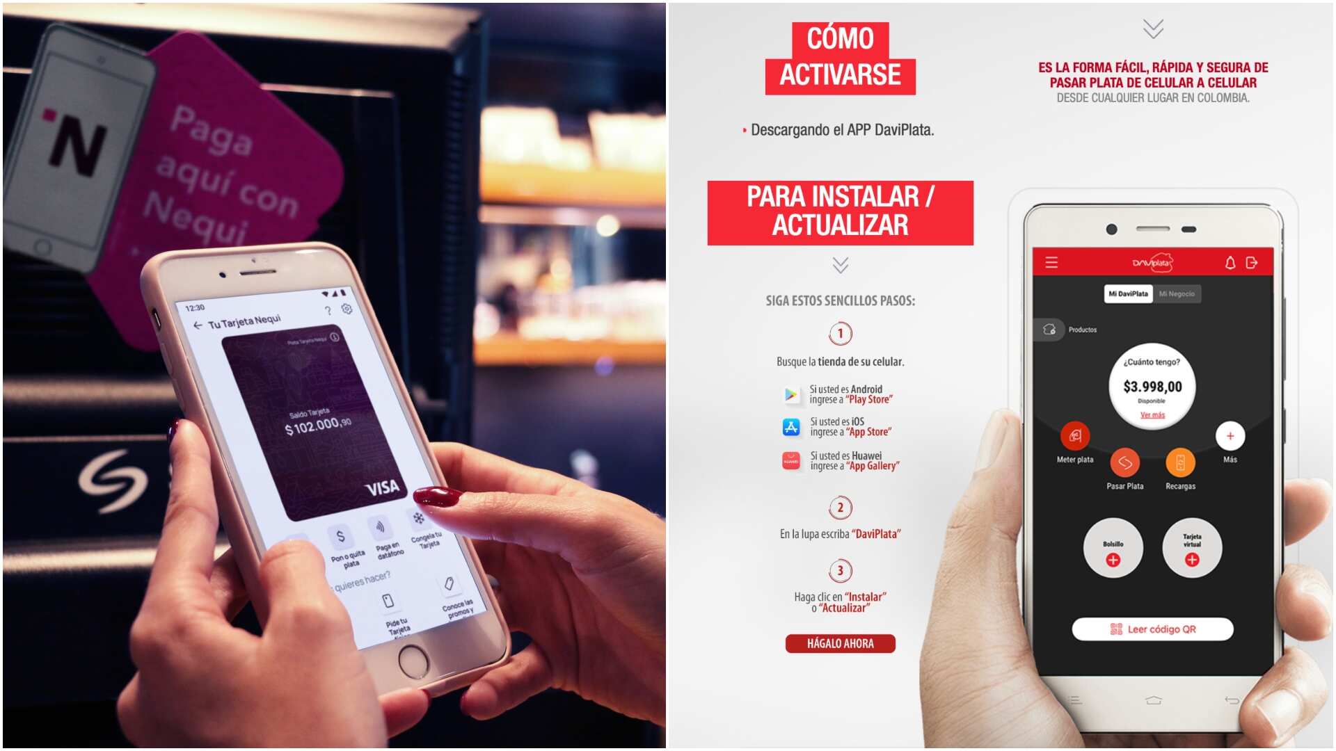 Nequi o Daviplata cuál es mejor