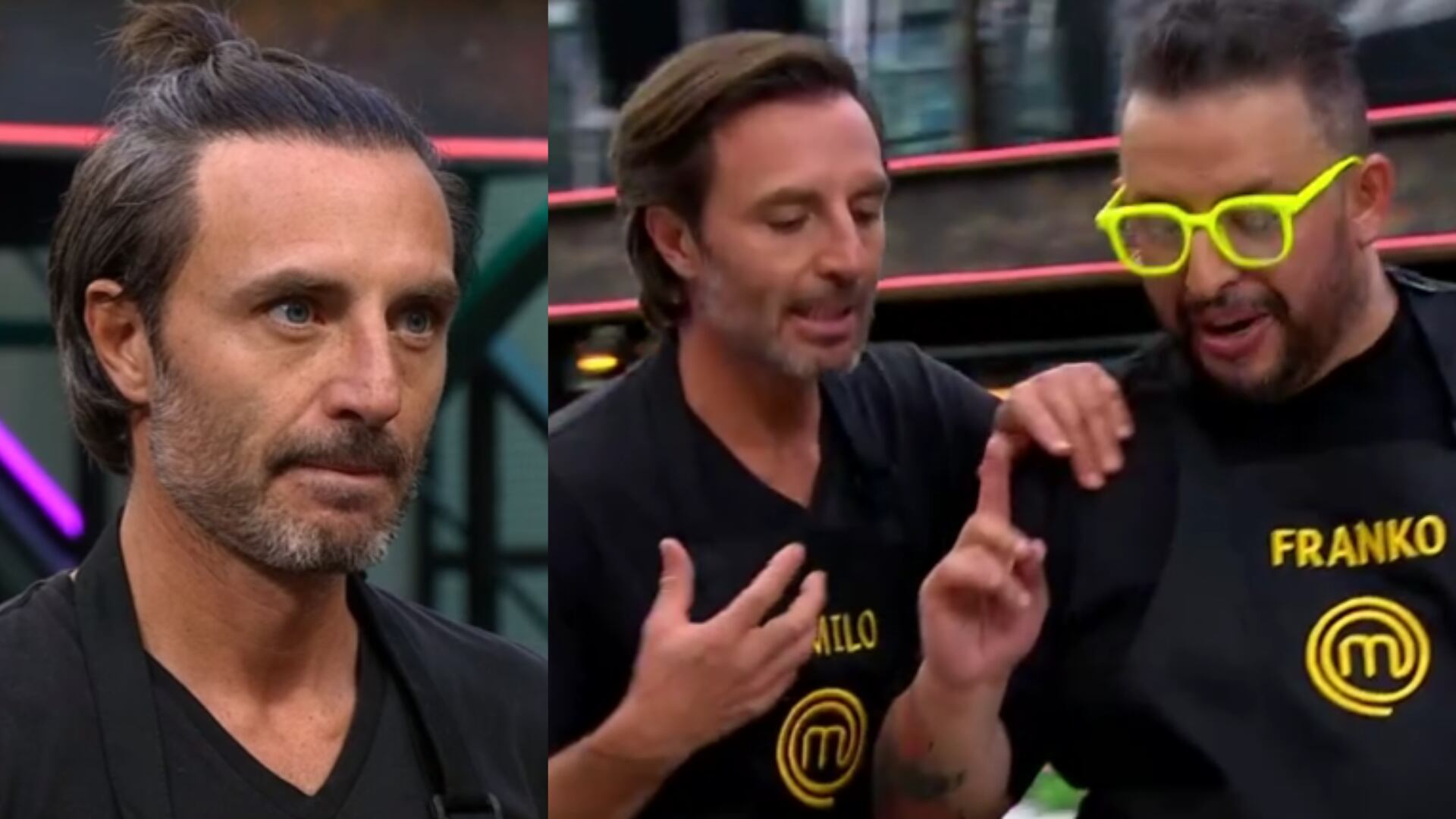 Camilo Sáenz estalló contra Franko Bonilla en MasterChef; y lo ‘embaló' con los jurados