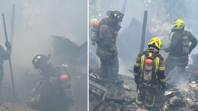 Incendio en Medellín
