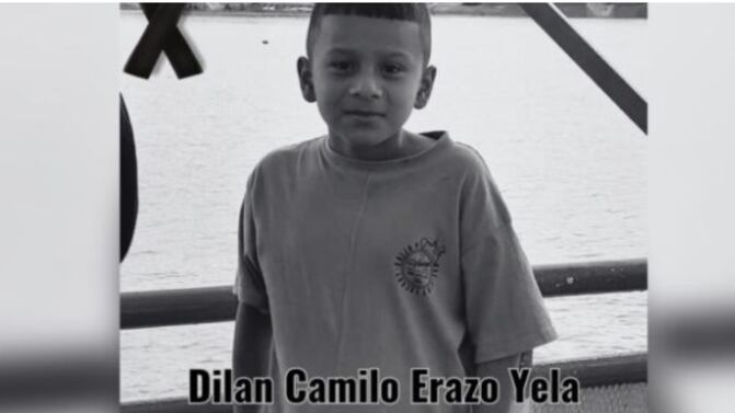 Así era Dilan Camilo Erazo, el niño que murió en medio de ataques con explosivos de las disidencias en Cauca.