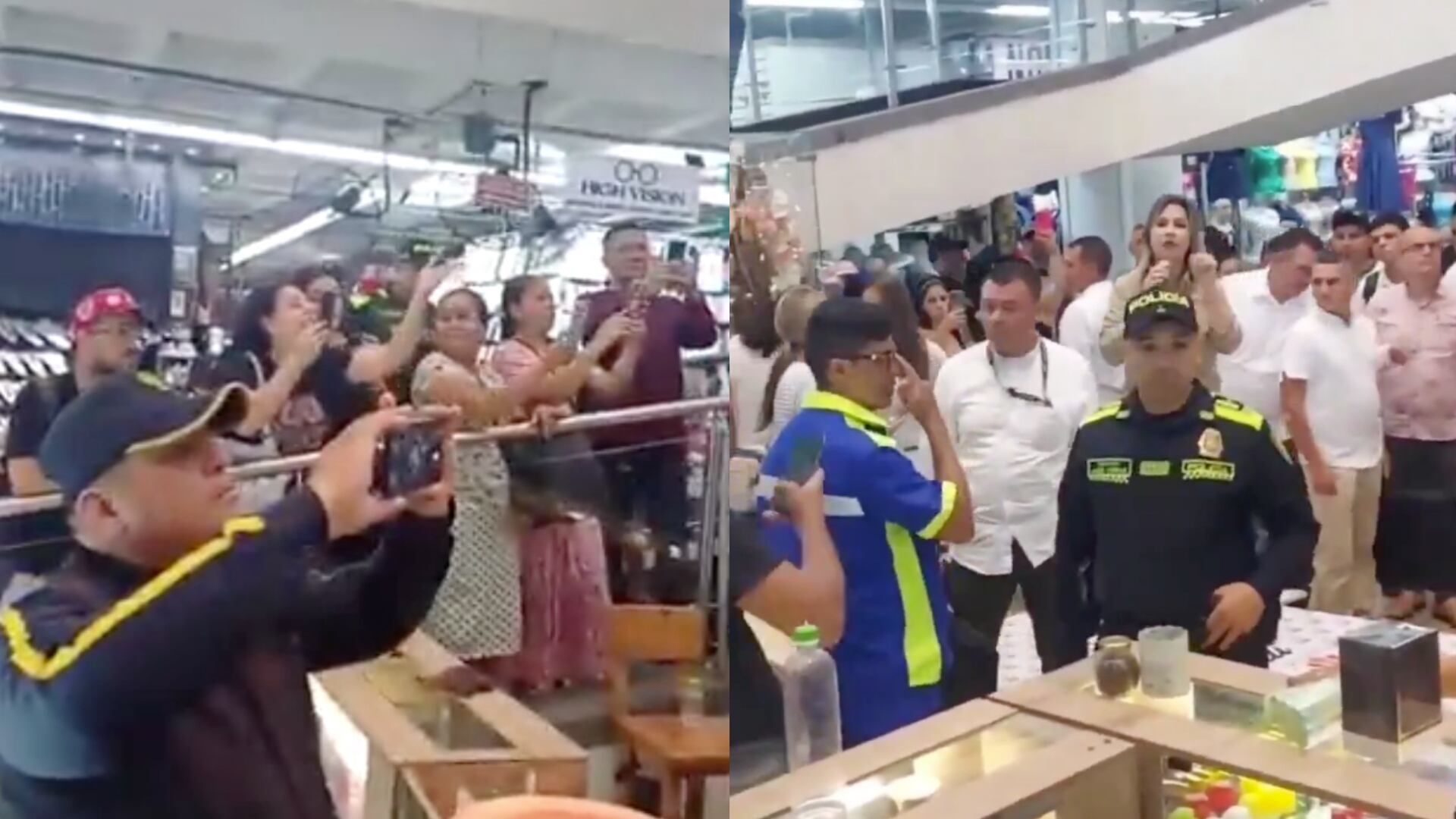 Vicky Dávila en un acto electoral en Cúcuta.