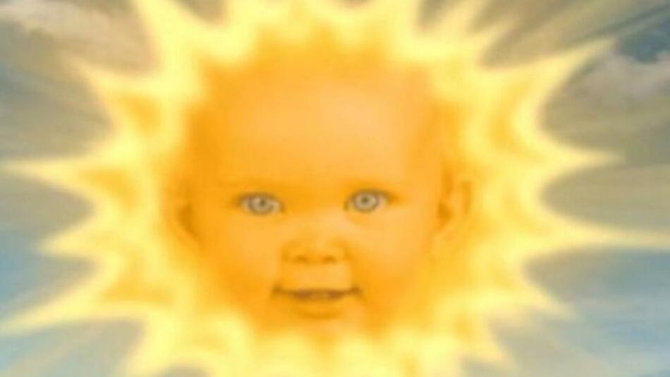 Así luce ahora la joven de los Teletubbies que representaba al sol.