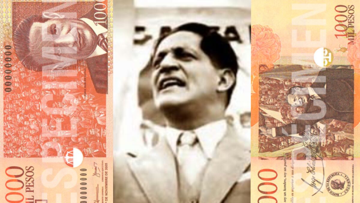Jorge Eliécer Gaitán: Este es el dinero que podría ganar si tiene el billete de mil pesos