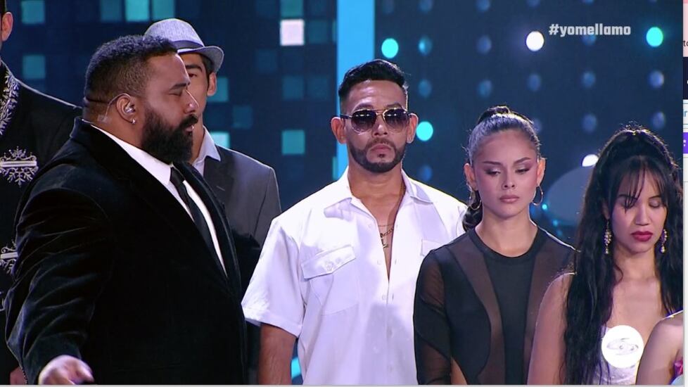 ‘Romeo Santos’ se convirtió en el tercer eliminado de ‘Yo me llamo’; Amparo hizo caras de disgusto al escucharlo