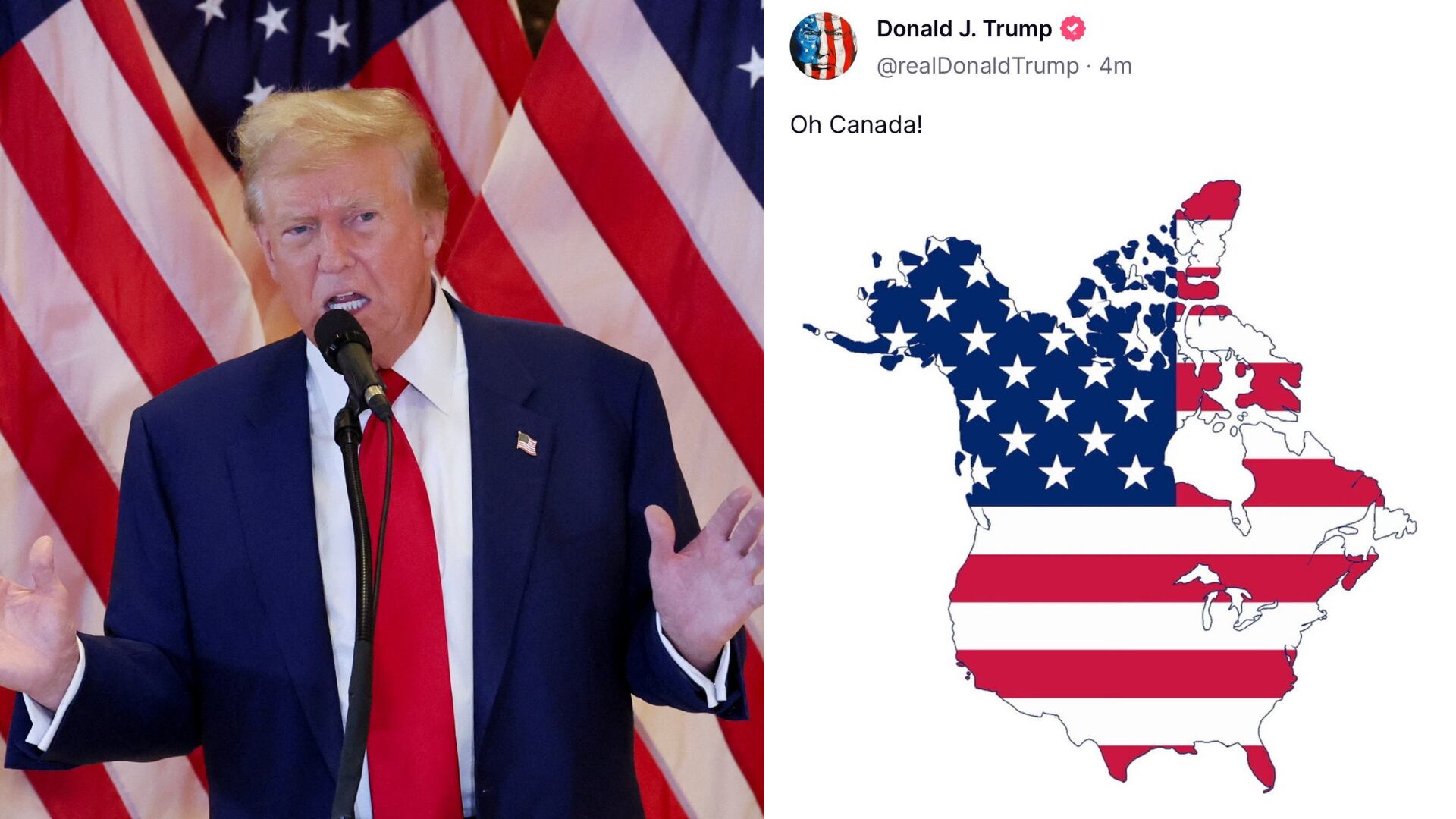 Trump Canadá