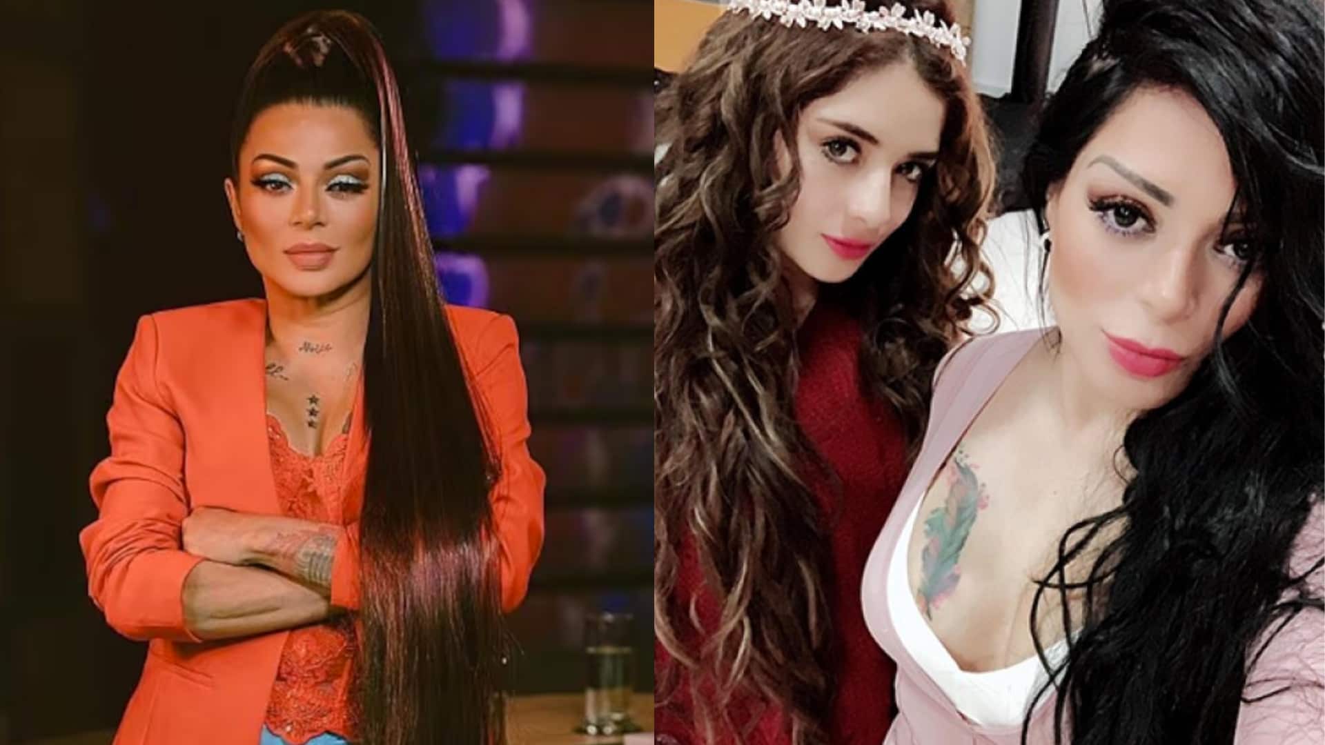 Marbelle estuvo bebiendo licor con su hija y terminó respondiendo algunas preguntas