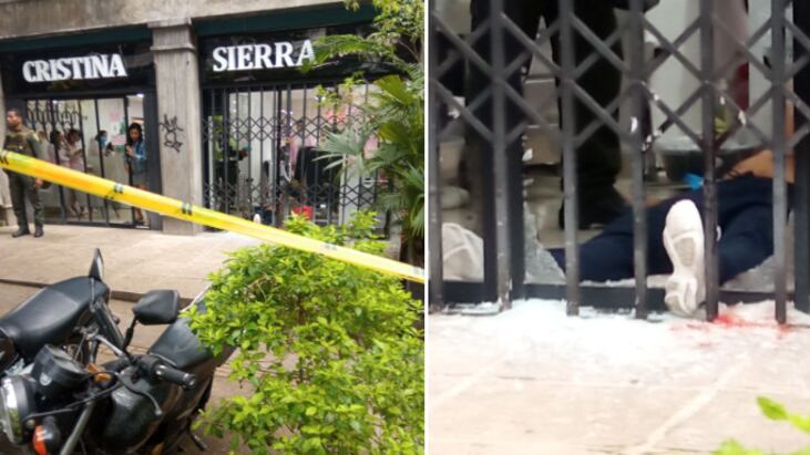 Asesinato de un hombre en El Poblado, Medellín, en un exclusivo centro de belleza