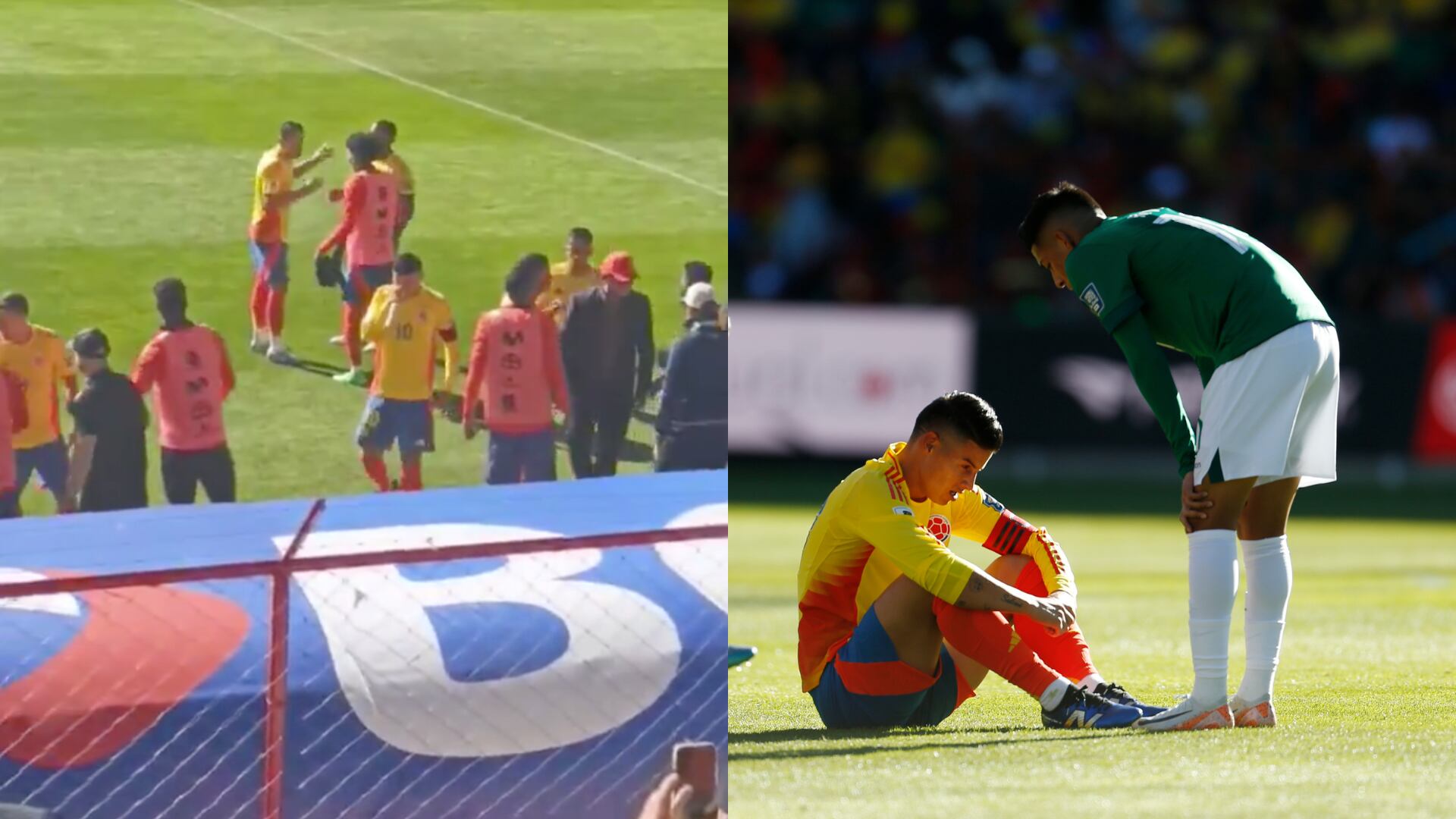 James Rodríguez ahogado en Bolivia