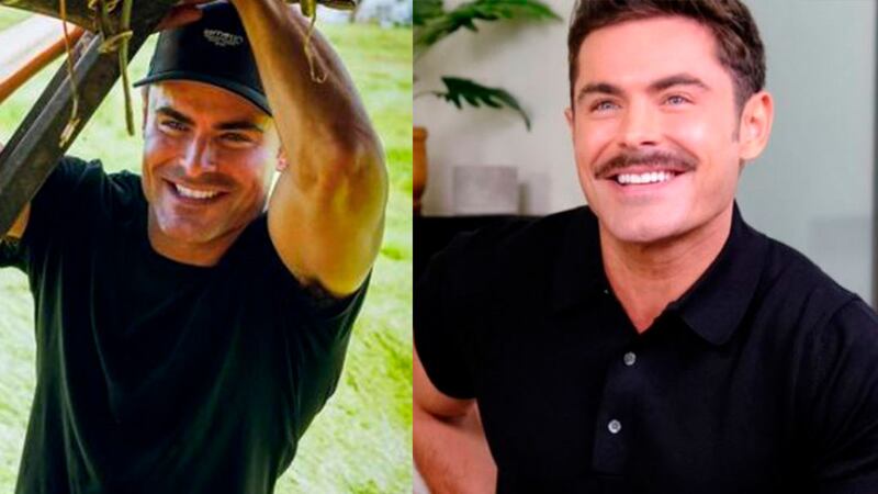 Gordo, con barba, y rostro transformado: Zac Efron luce irreconocible en reciente comercial