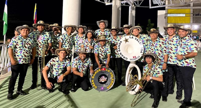 Gran banda La Valerosa de Mompox se consagró en el Festival Nacional del Porro en San Pelayo