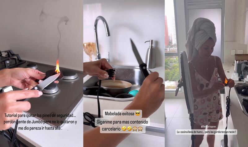 Mabel Cartagena y su "contenido carcelario"