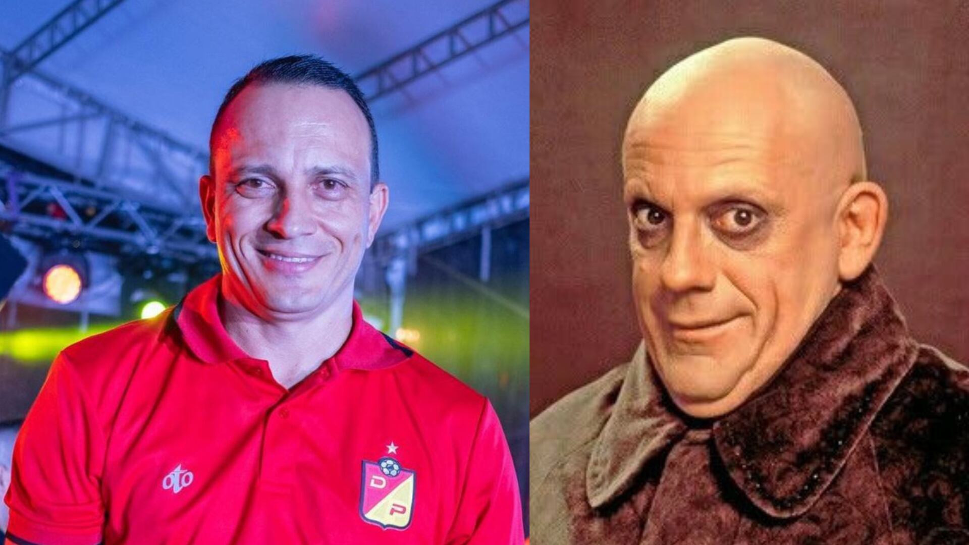 Alejandro Restrepo y su cara en Pereira vs. Millonarios