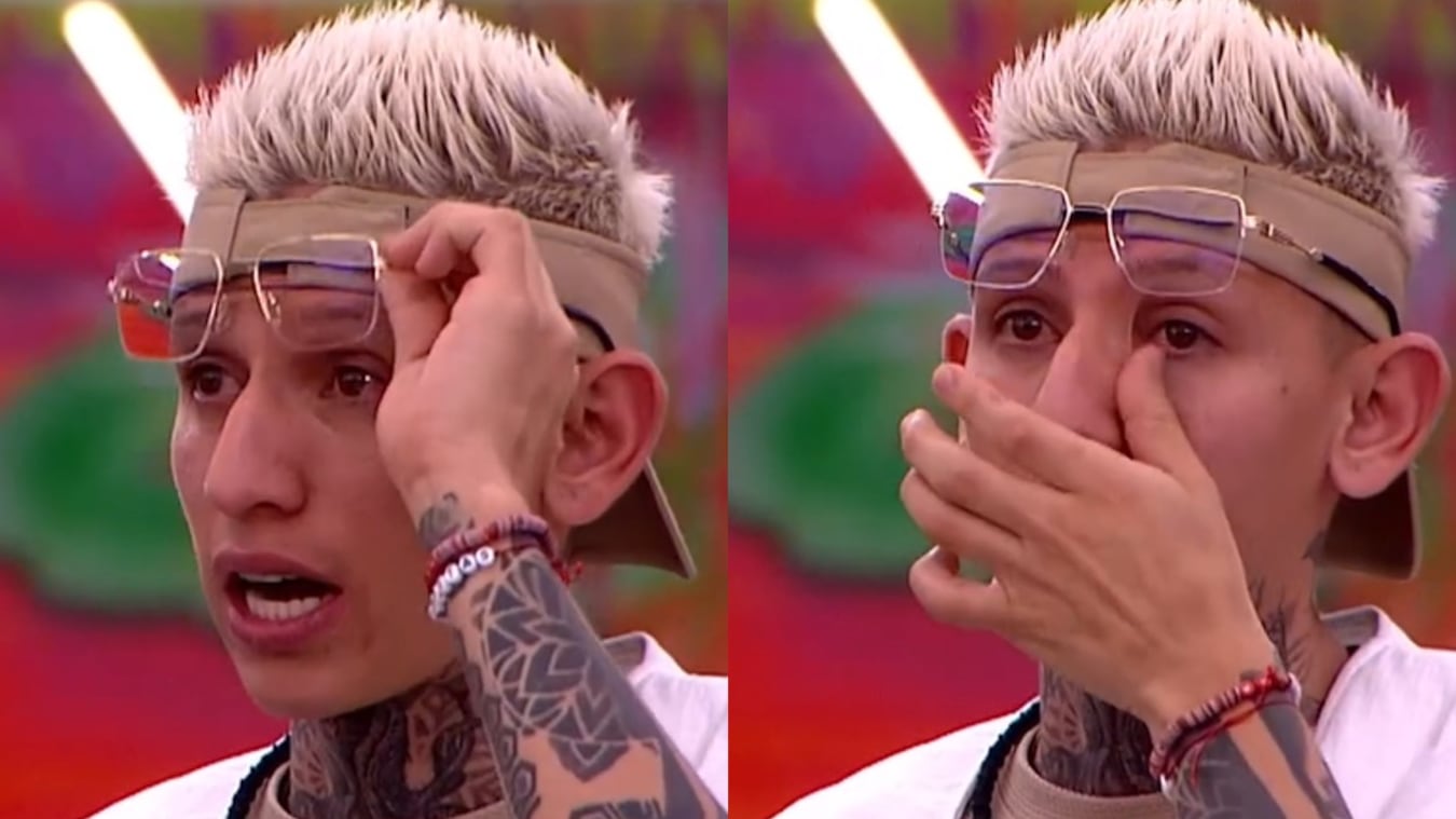 En medio de lágrimas La Liendra dio unas emotivas palabras a sus compañeros y hasta incluyó a Yina Calderón