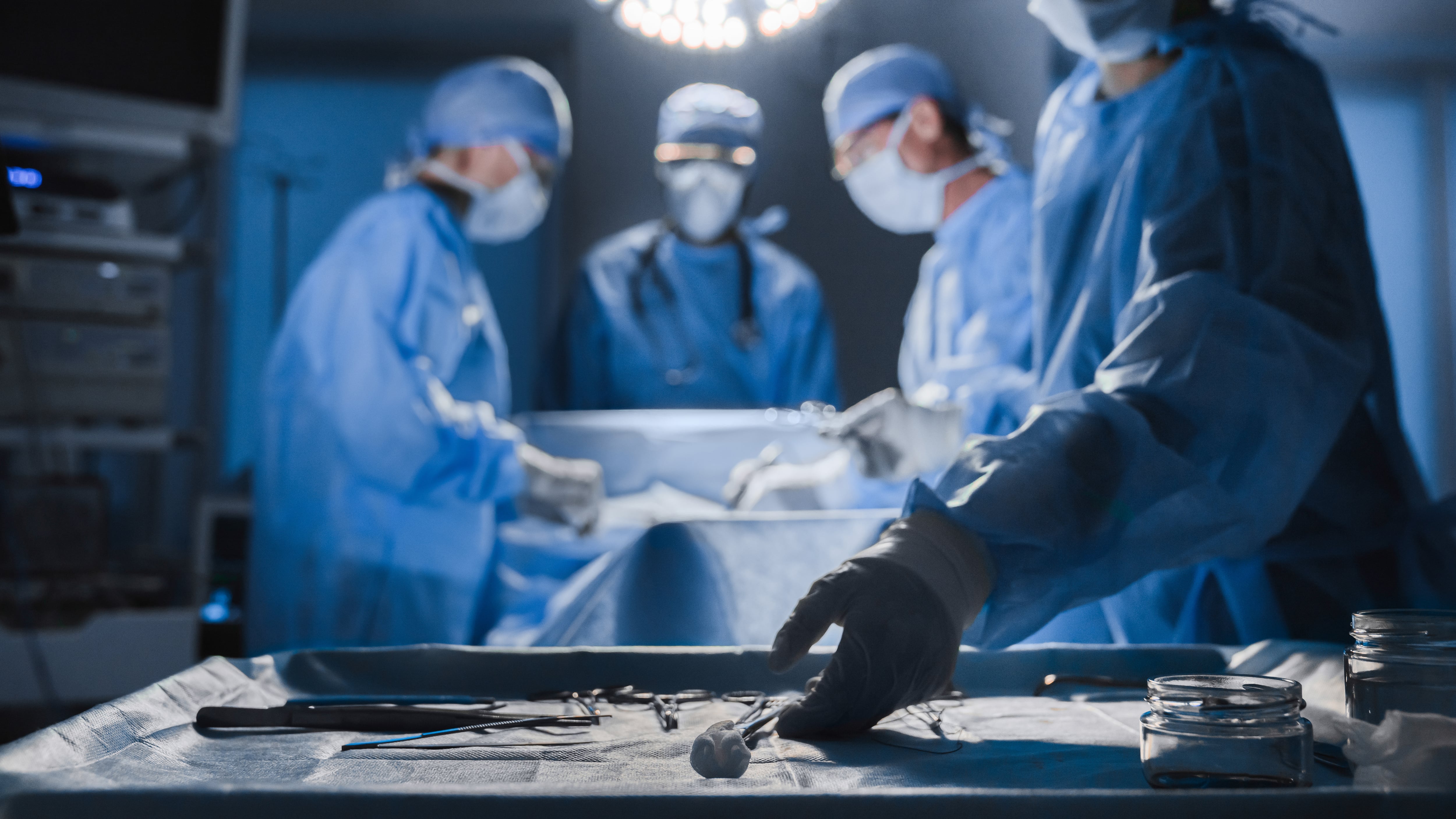 Técnicos de cirugía.