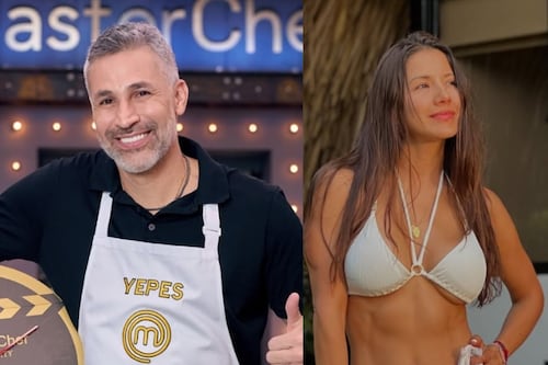 Caterin Escobar, de ‘MasterChef’, alardeó su amor por Yepes en viaje a la playa, “así siempre”