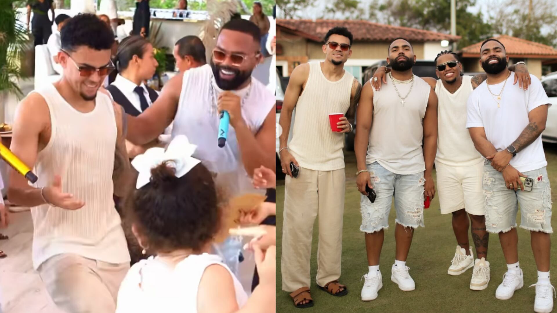 Luis Díaz y Gera Ponce hicieron fiesta de champeta tras boda en Barranquilla