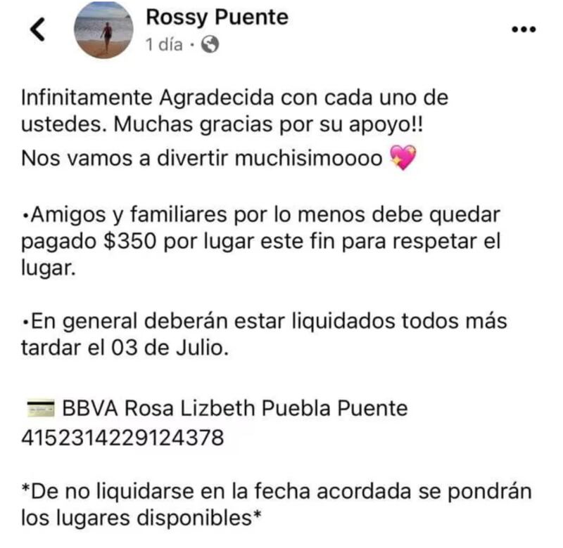 Mujer canceló su boda por infidelidad, pero aprovechó la fiesta para cobrar entrada y recuperar su dinero