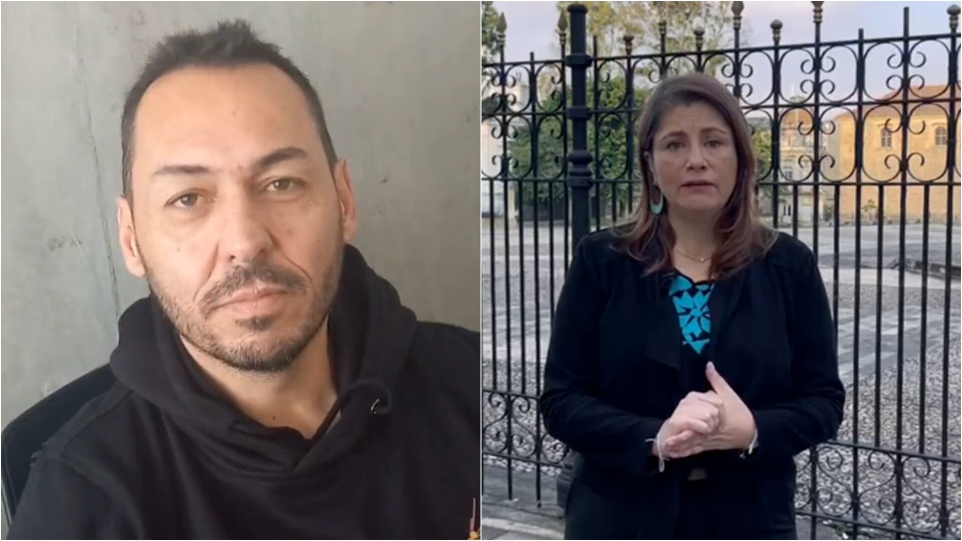 Defensoría del Pueblo rechazó designación de Daniel Mendoza como embajador: “alienta la violencia de género” (Redes sociales de Daniel Mendoza y Defensora del Pueblo)