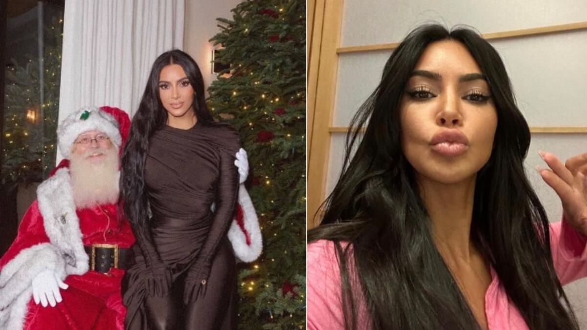 “Parece venta de árboles”: La exuberante decoración navideña de la casa de Kim Kardashian repleta de árboles navideños