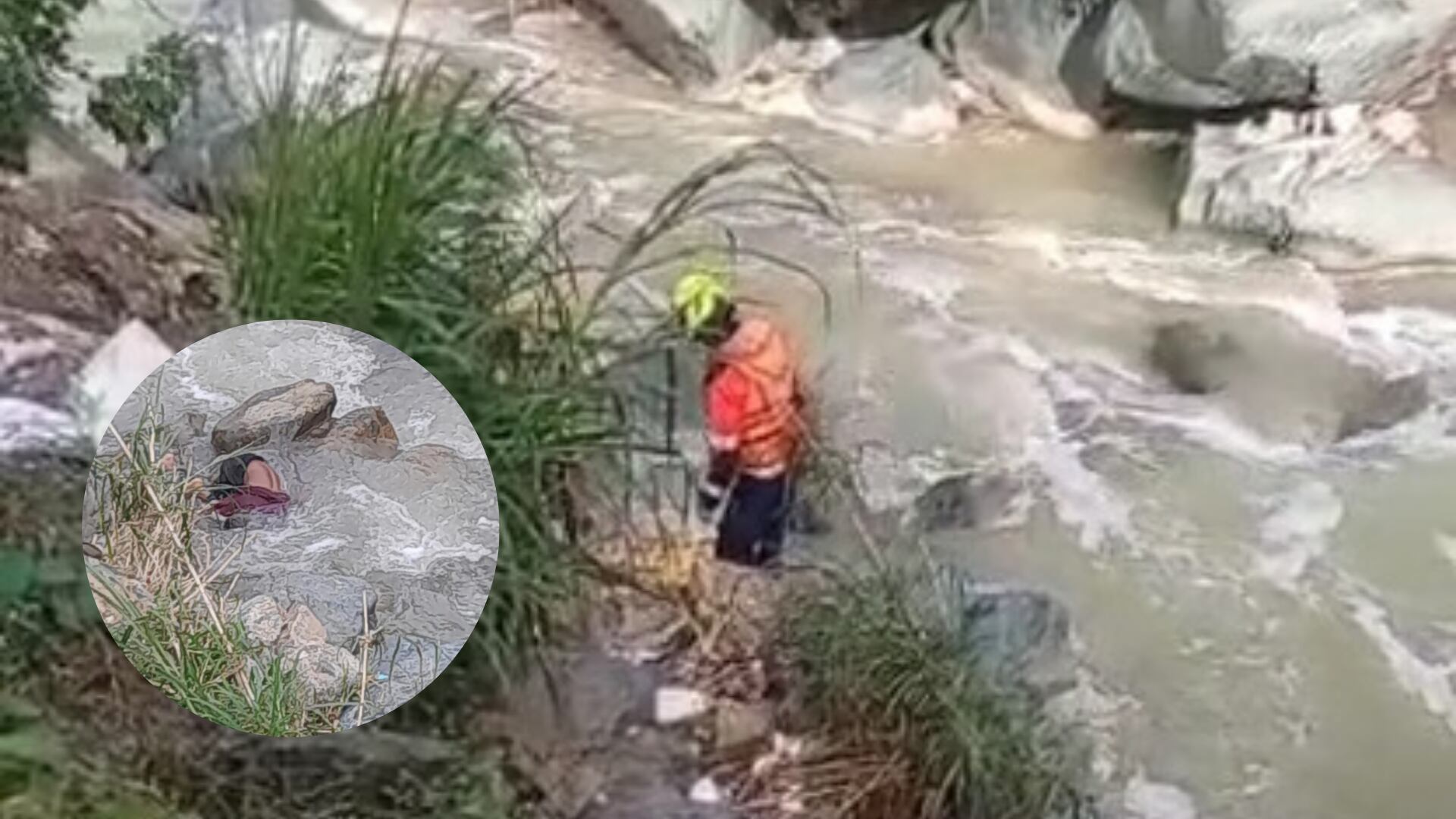 Niño de 6 años cayó a la quebrada La Iguaná.