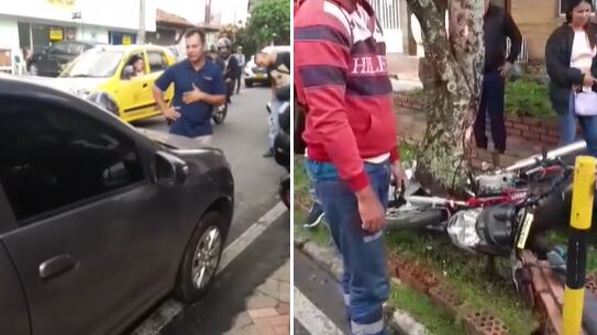 Conductor mató a un motociclista de Bucaramanga