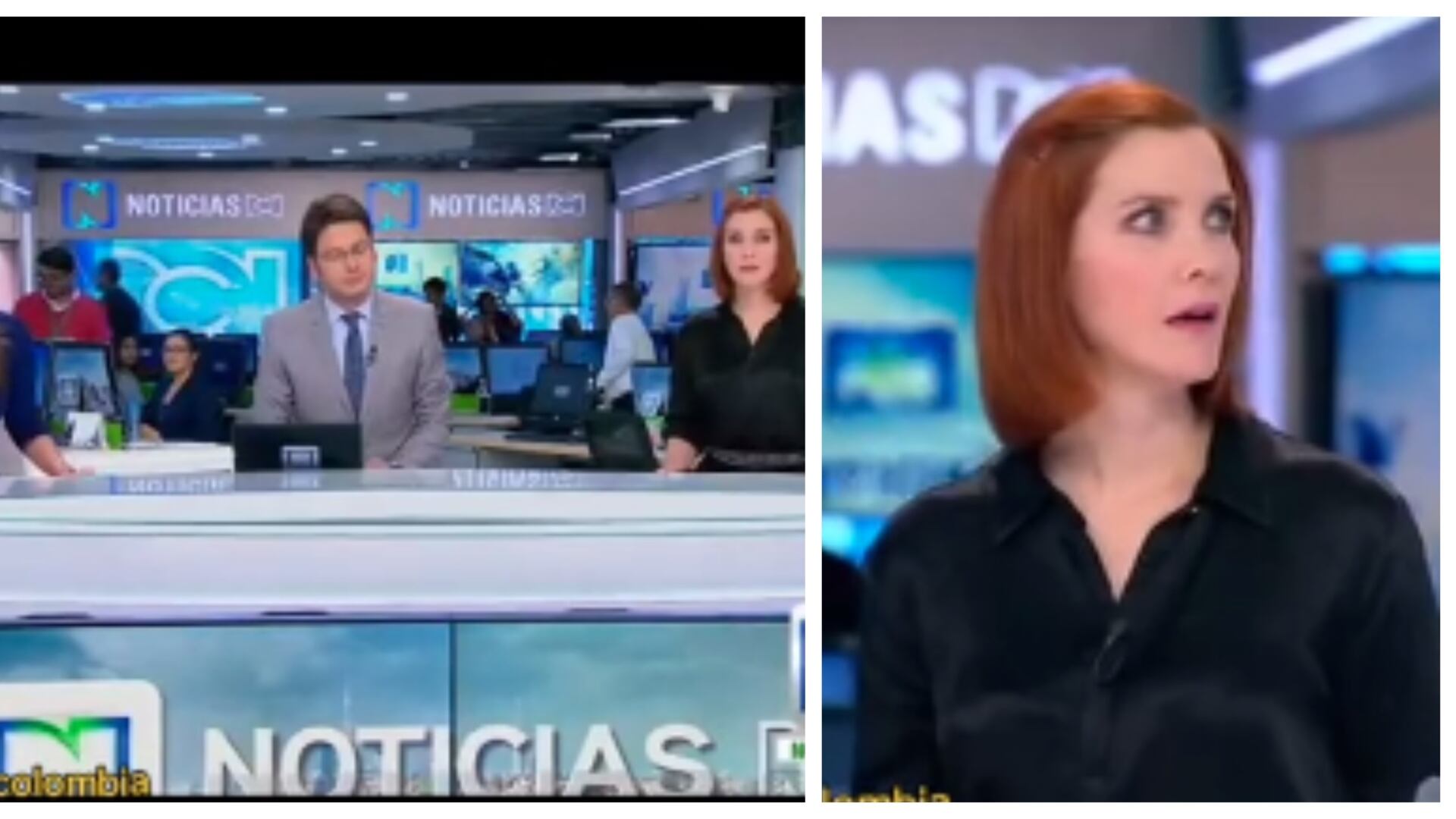 ¡Hasta pronto! A Margarita Ortega la despidieron al aire en Noticias RCN y su cara de sorpresa fue evidente (Captura de pantalla Noticias RCN)