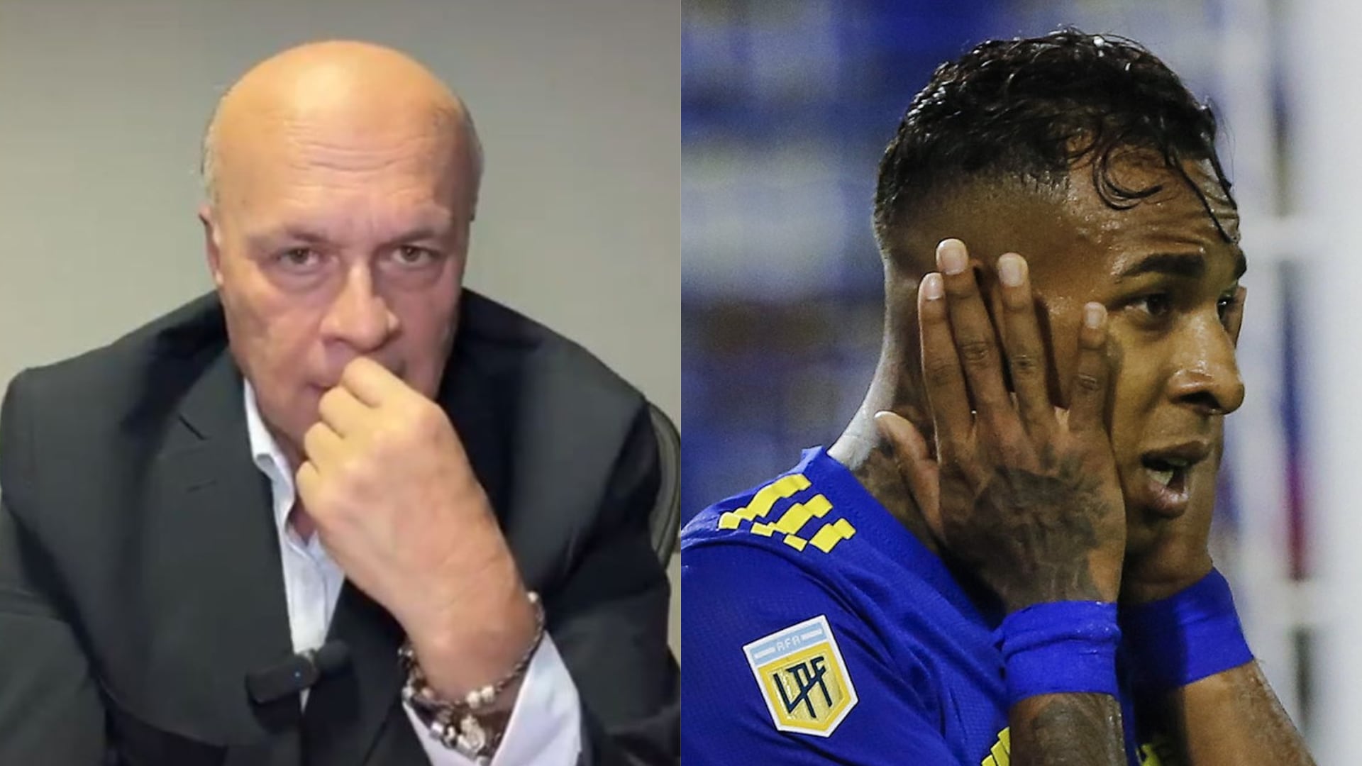 Sebastián Villa y Carlos Antonio Vélez - Fotos: Redes sociales de Boca y de CAV el 19 de marzo del 2026