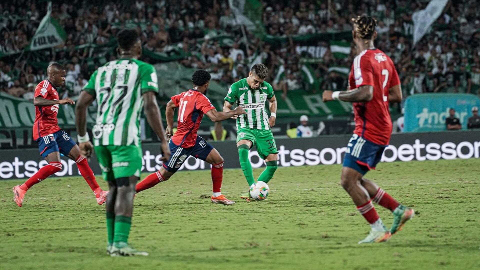 Sancionaron a Nacional por lo que hicieron en el entretiempo de la semifinal de Copa BetPlay