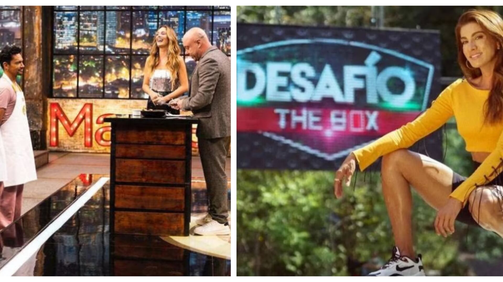 MasterChef no superó el rating Desafío // Captura de pantalla de MasterChef y 'El Desafío'