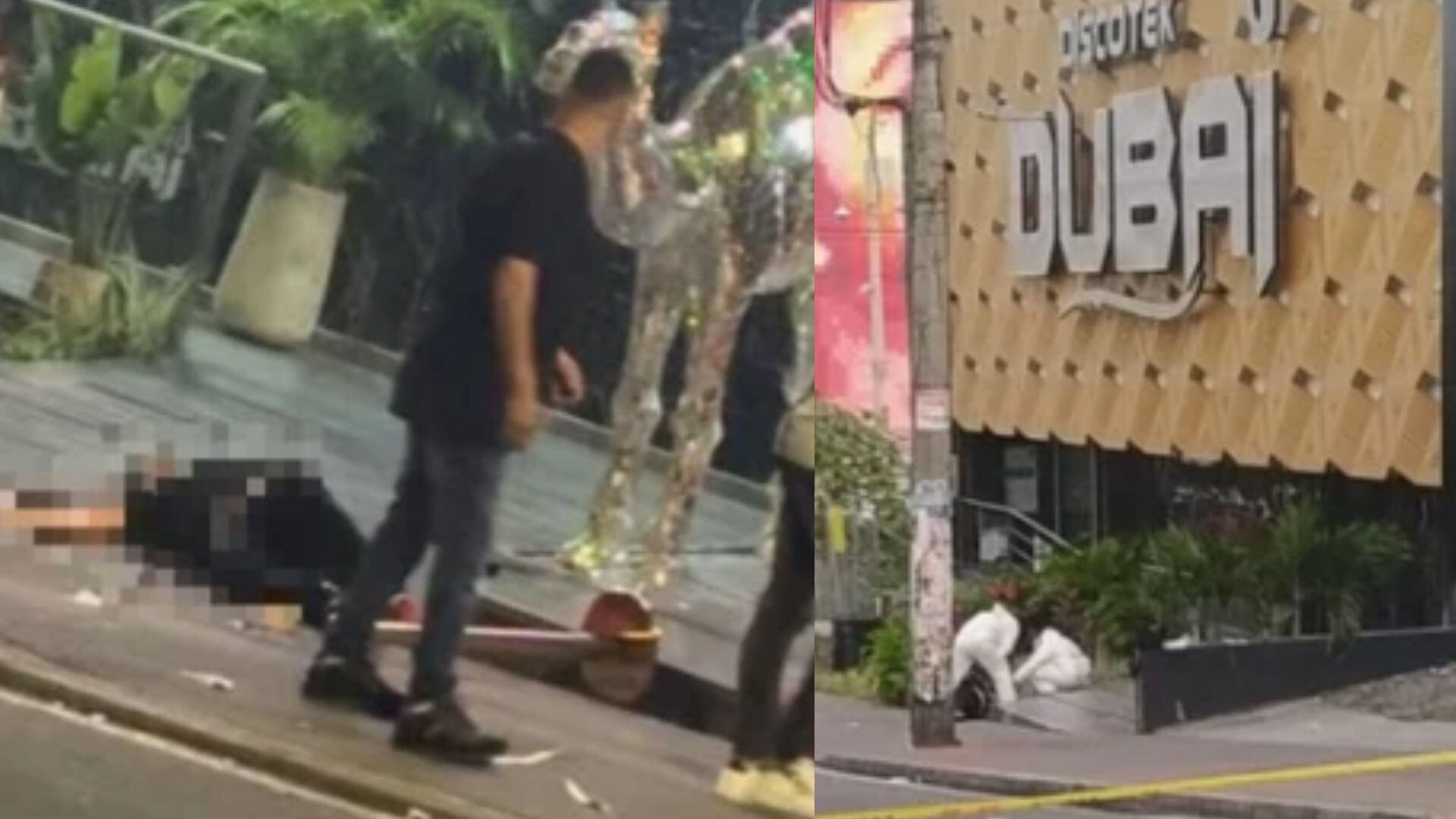 Hombre fue asesinado por un sicario afuera de una discoteca en El Poblado.