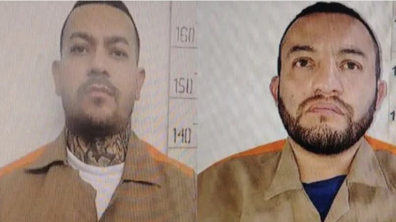 Foto de alias 'El Costeño' y 'El Viejo' implicados en crimen de Miguel Uribe.