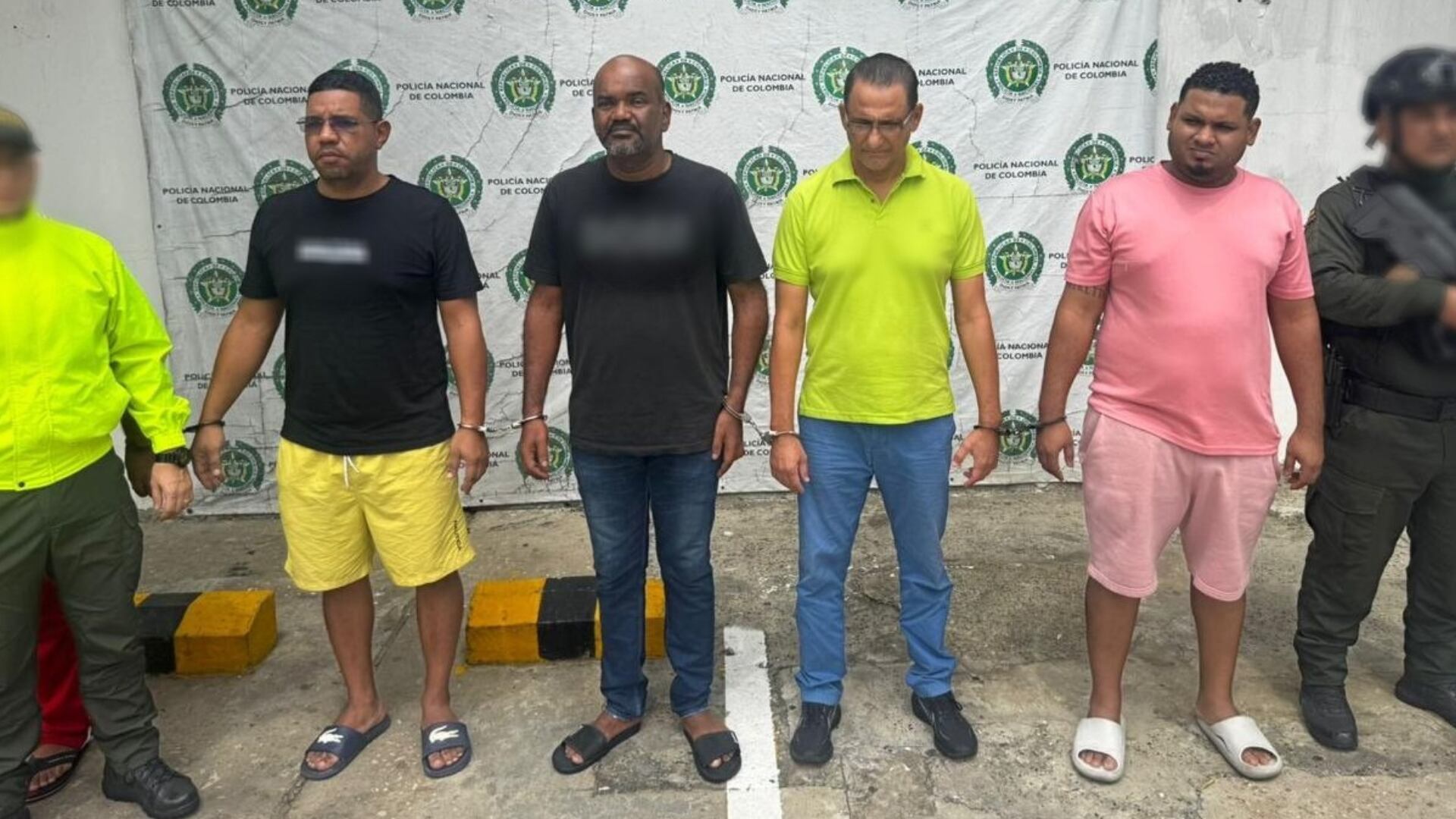 Fiscalía y DEA capturan a tres señalados de narcotráfico con fines de extradición en Santa Marta y Barranquilla