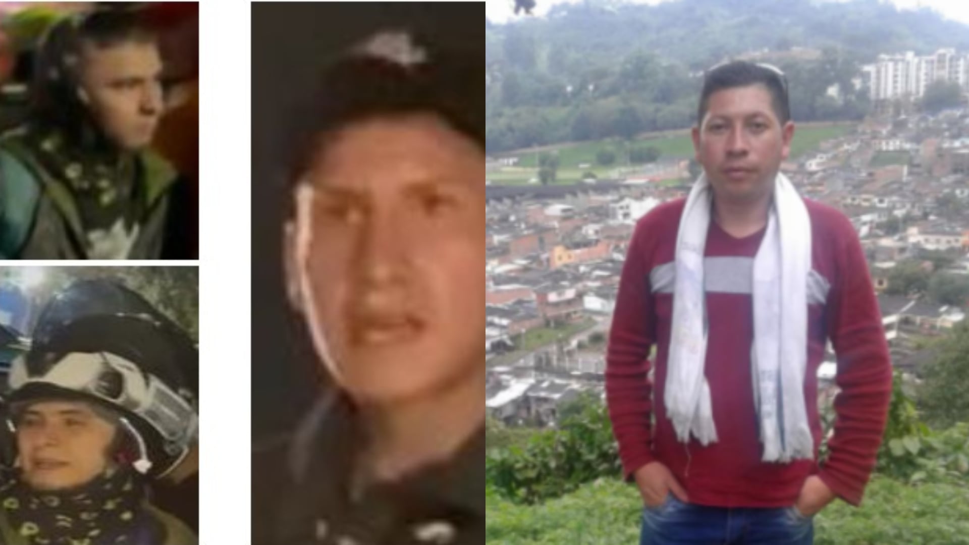 Policía de Bogotá revela los rostros de las personas que participaron en el asesinato de Mauricio Cendales.