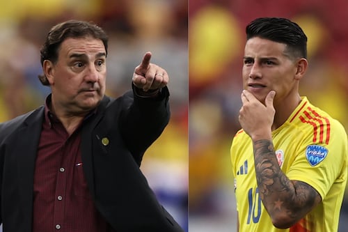 Néstor Lorenzo se refirió al presente de James y no ocultó su preocupación: “Me gustaría que jugara más”