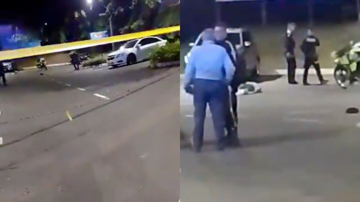 Se registró ataque sicarial en medellín