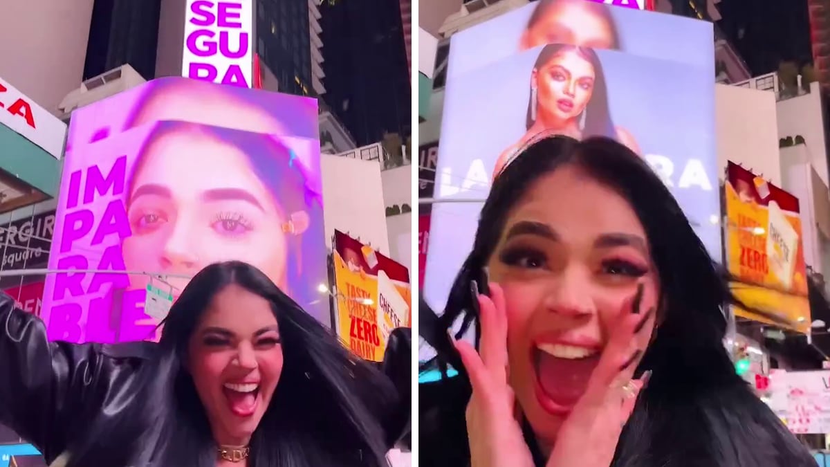 'La Segura' en Times Square