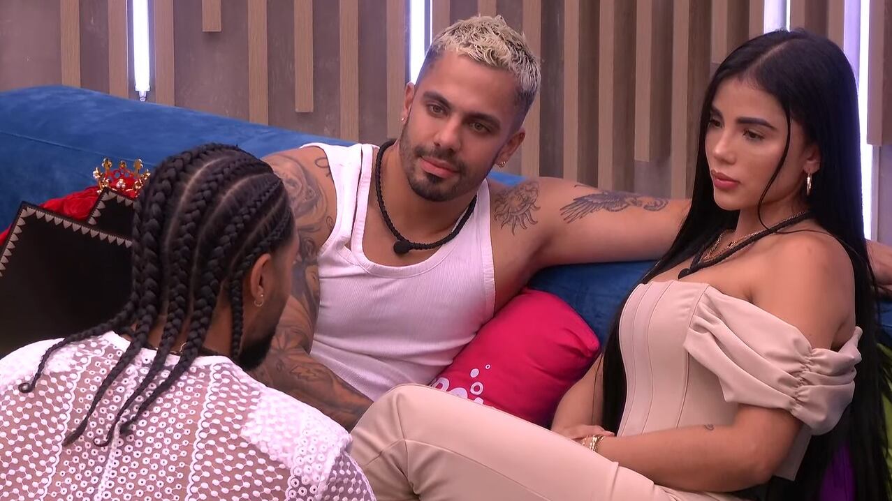 Marlon, Altafulla y Karina de 'La casa de los famosos Colombia 2'