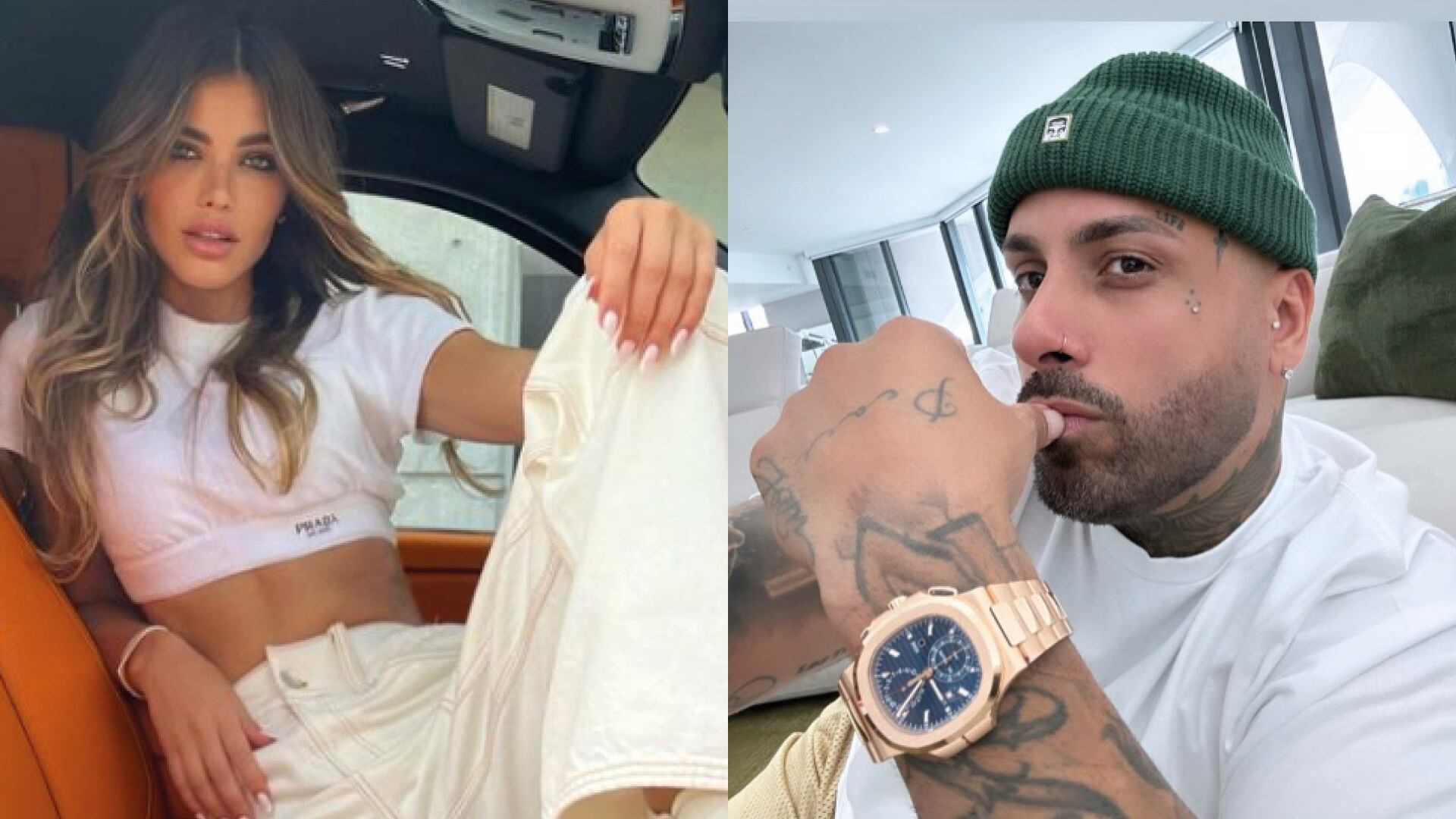 Aleska Génesis y Nicky Jam