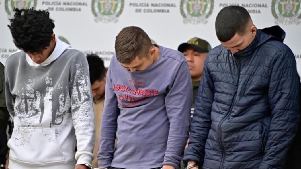 Captura de ‘Los Coyotes’ y ‘Los Calibradores’ en Bogotá.