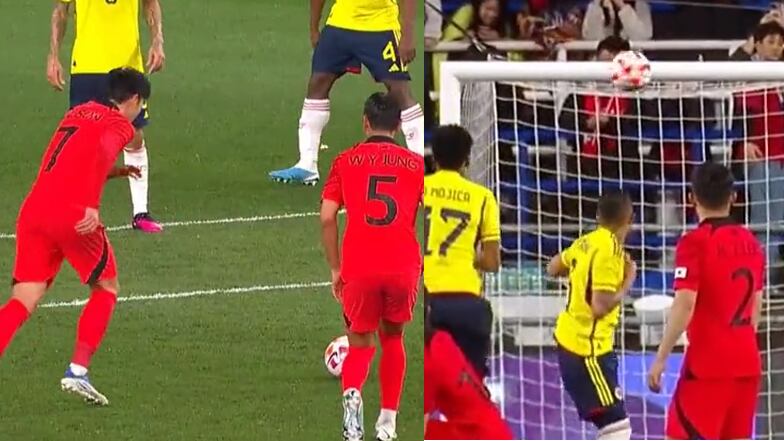 Golazo de Son Heung-Min ante Colombia