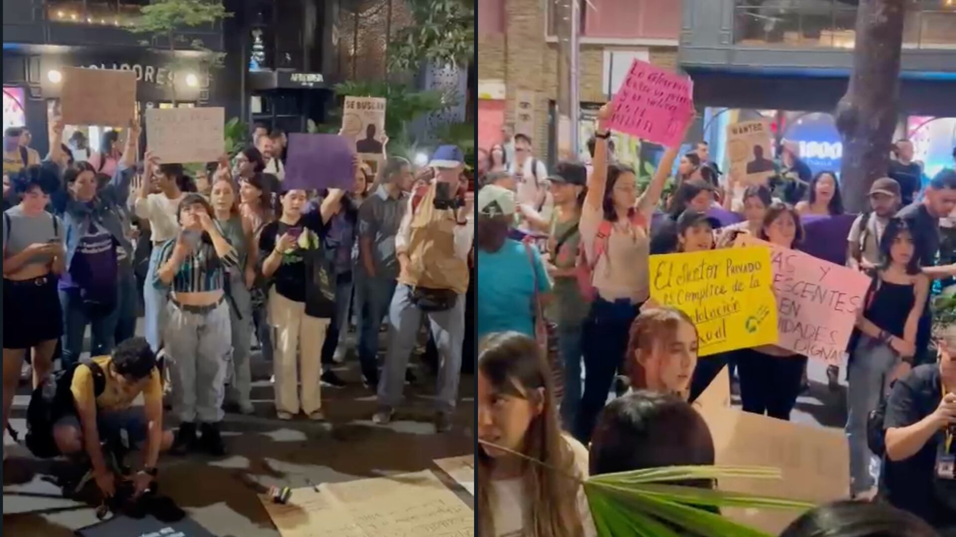 “Ninguna mujer nació para put*”: mujeres hacen plantón en el hotel Gotham en Medellín rechazando abuso a menores (Archivo Publimetro)