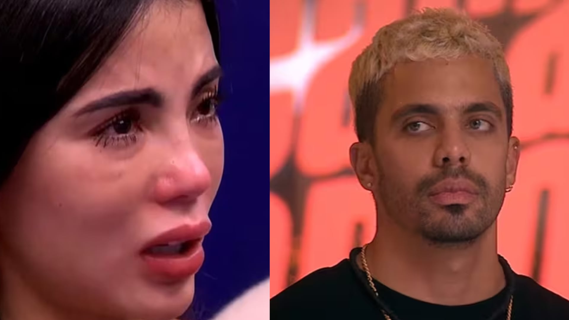 Karina y Altafulla en La Casa de los Famosos