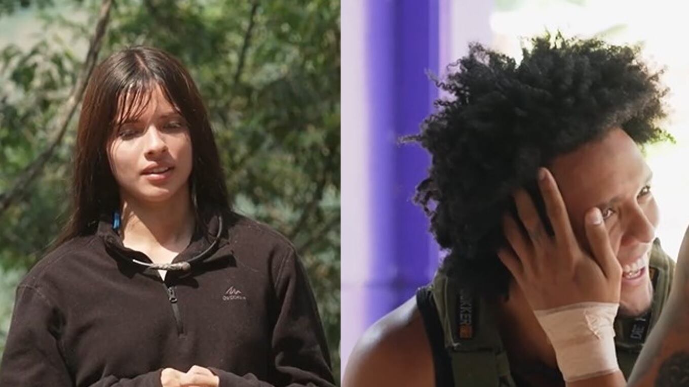 A Juli parece que no le agradó para nada escuchar lo que dijo Aleja sobre Rapelo antes de irse a la prueba en el Desafío The Box