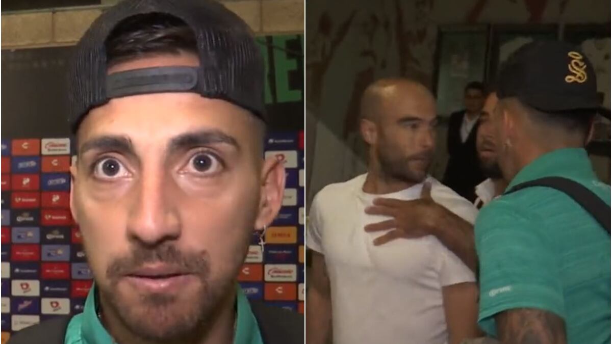 A jugador se le apareció el DT rival cuando rajaba de él en tv y se fueron de careo