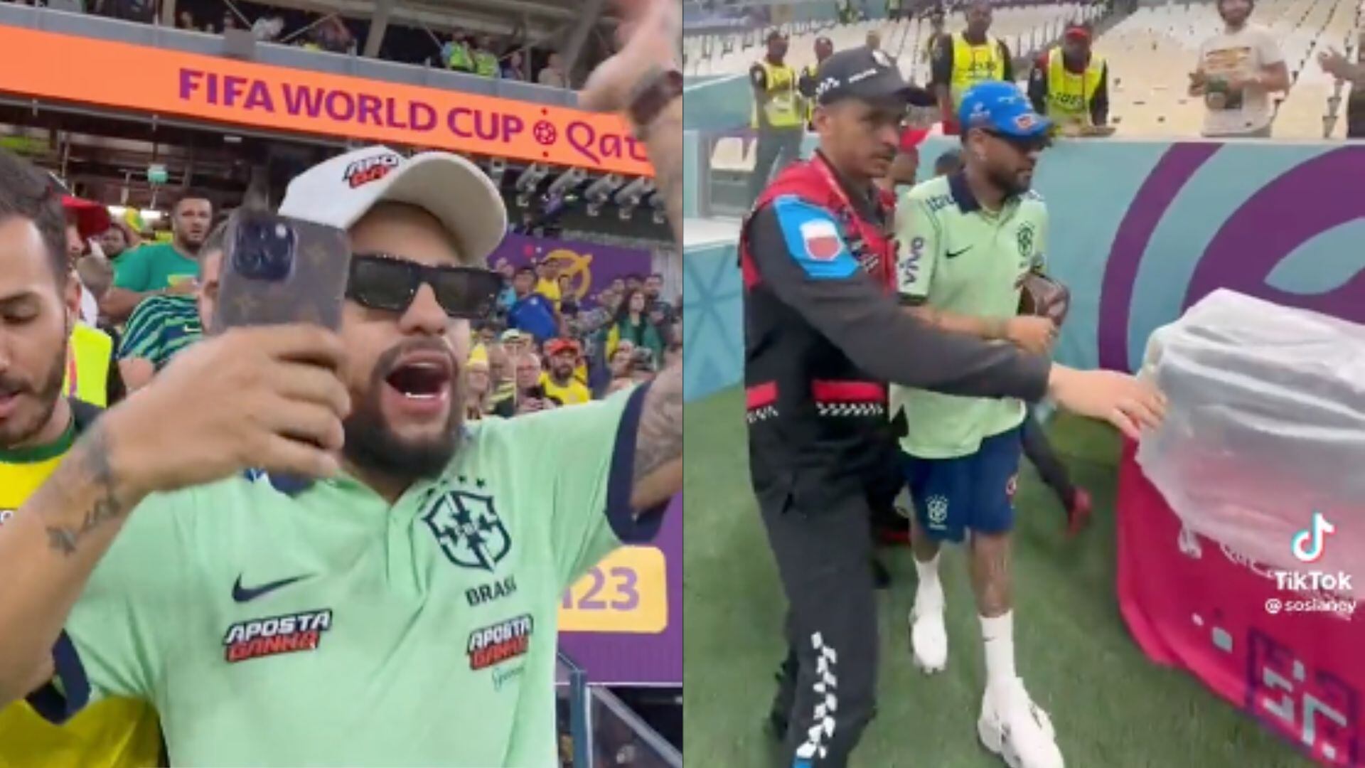 El Neymar falso se ha dado la gran vida en Qatar.